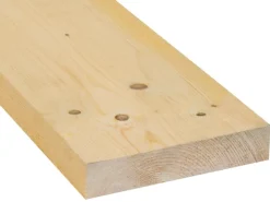 Diele Fichte/Tanne sägerau 40 mm x 200 mm x 3000 mm