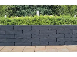 Diephaus Mauerstein Menhire Basalt 40 x 20 x 20 cm