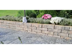 Diephaus Mauerstein Menhire Muschelkalk 40 x 20 x 10 cm