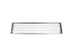 Dolle Außentreppe Gardentop 9 Gitterroststufen 100 cm + Prova-Geländer