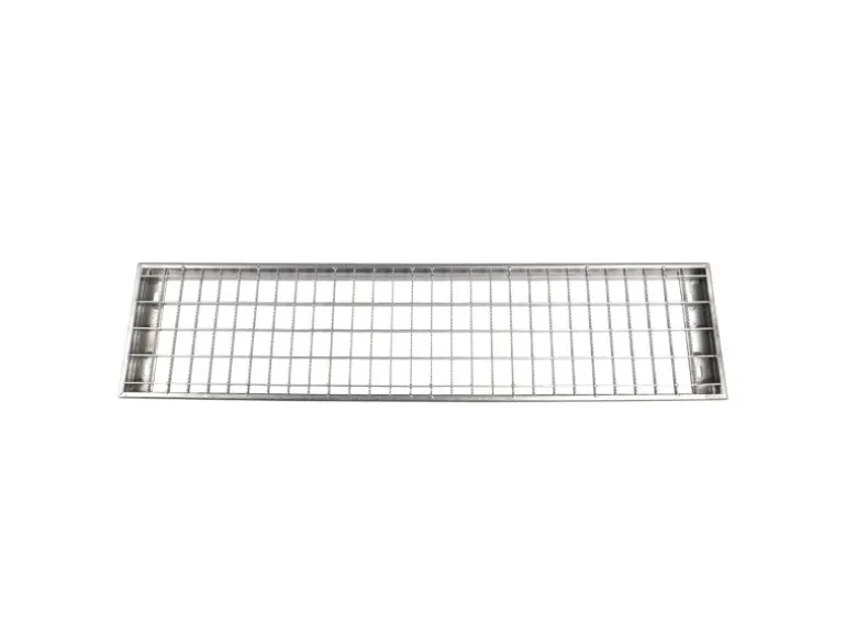 Dolle Außentreppe Gardentop 12 Gitterroststufen 100 cm + Alu-Geländer