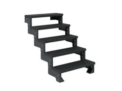 Dolle Außentreppe Gardentop Anthrazit 5 Stufen 80 cm Anthrazit Ohne Geländer