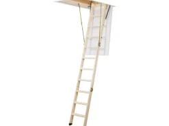 Dolle Bodentreppe Easyloft Set 120x70 cm wärmegedämmt U-Wert 0,99 Höhe bis 274