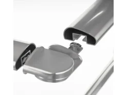 Dolle Eckverbindungsset für Geländerset Aluminium Tropfenform