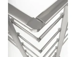 Dolle Eckverbindungsset für Geländerset Aluminium Tropfenform