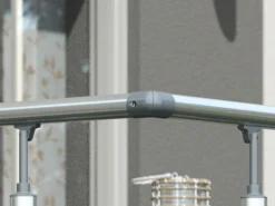 Dolle Eckverbindungs-Set Geländer Aluminium