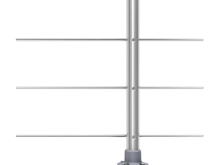 Dolle Geländerset mit Eichehandlauf für Bodenmontage 150 cm FSC®