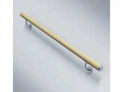 Dolle Handlauf-Komplettset 150 cm Ø 4 cm Fichte Unbehandelt