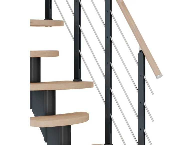 Dolle Mittelholmtr. Berlin Eiche Weiß Anthrazit GH 270 cm Variabel 64 cm FSC®