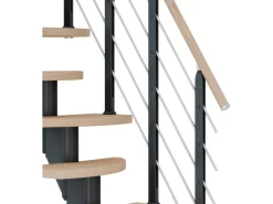 Dolle Mittelholmtr. Berlin Eiche Weiß Anthrazit GH 292 cm Variabel 64 cm FSC®