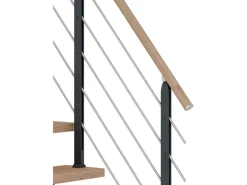 Dolle Mittelholmtr. Frankfurt Eiche Weiß Anthr. GH bis 258 cm Gerade 65 cm FSC®