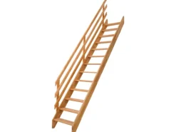 Dolle Raumspartreppe Burgau gerade Buche Leimholz unbehandelt FSC®