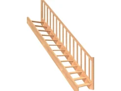 Dolle Raumspartreppe Paris Gerade Buche Rechteckstabgeländer FSC®