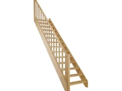 Dolle Raumspartreppe Paris Gerade Fichte Rechteckstabgeländer FSC®