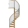 Dolle Spindeltreppe Winnipeg Eiche geölt Ø 120 cm 14 Stufen Eiche FSC®