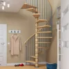 Dolle Spindeltreppe Winnipeg Buche geölt Höhe bis 270 cm Ø 120 cm FSC®