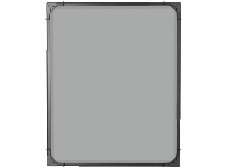 Easymaxx Moskitonetz Magic Fit 115 cm x 135 cm Anthrazit