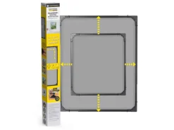 Easymaxx Moskitonetz Magic Fit 115 cm x 135 cm Anthrazit