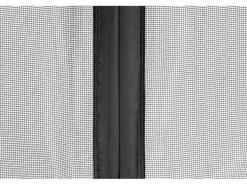 Easymaxx Moskitonetz mit Magnetverschluss für die Tür 100 cm x 210 cm Schwarz