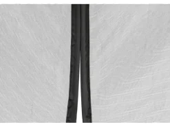 Easymaxx Moskitonetz mit Magnetverschluss für die Tür 100 cm x 210 cm Schwarz