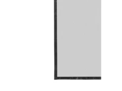 Easymaxx Moskitonetz mit Magnetverschluss für die Tür 100 cm x 210 cm Schwarz