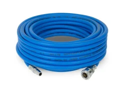 EBERTH Druckluftschlauch Länge 15m Durchmesser 6mm x 11mm 1/4 Kupplung 20 Bar
