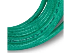 EBERTH Druckluftschlauch Länge 10m Durchmesser 10mm x 14mm 3/8 Kupplung 24 Bar