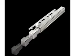 Ecke Quadrat-Abschlussprofil Alu eloxiert Silbermatt 12 mm (2 Stk.)