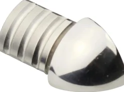 Ecke Viertelkreis-Abschlussprofil Edelstahl poliert 8 mm (2 Stk.)