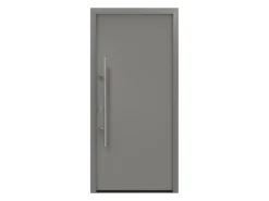 EcoStar Haustür Isopro IP 010 Graualuminium 110 cm x 210 cm DIN L