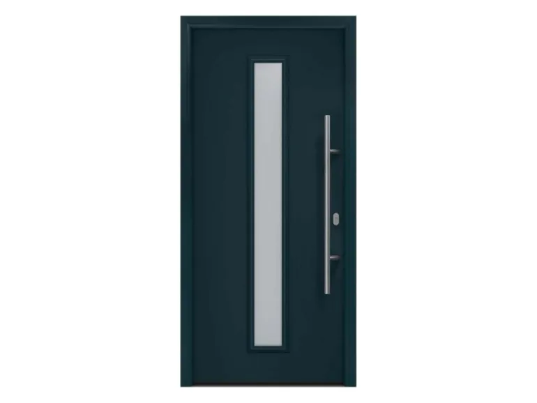 EcoStar Haustür Isopro IP 020S Anthrazitgrau 110 cm x 210 cm DIN R