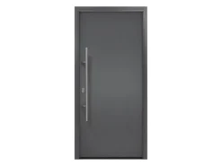 EcoStar Haustür Isopro IP 010 Anthrazitmetallic 110 cm x 210 cm DIN L