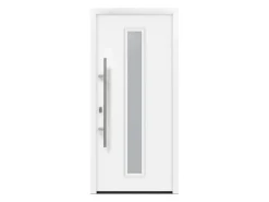 EcoStar Haustür Isopro IP 020S Verkehrsweiß 110 cm x 210 cm DIN L