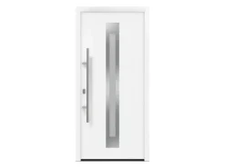 EcoStar Haustür Isopro IP 770S Verkehrsweiß 110 cm x 210 cm DIN L