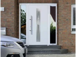 EcoStar Haustür Isopro IP 770S Verkehrsweiß 110 cm x 210 cm DIN L