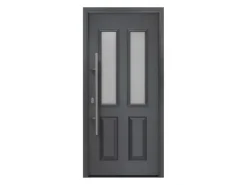 EcoStar Haustür Isopro IP 410S Anthrazitmetallic 110 cm x 210 cm DIN L