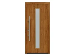 EcoStar Haustür Isopro IP 020S Golden Oak 110 cm x 210 cm DIN L