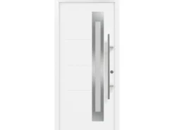 EcoStar Haustür Isopro Secur Motiv 780S RAL 9016 Weiß DIN rechts