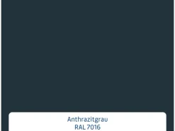 EcoStar Haustür Isopro Secur IPS 020S Anthrazitgrau 110 cm x 210 cm DIN L