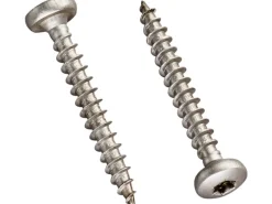 Edelstahlschrauben für Holz 0,45 cm x 0,35 cm 20 Stück