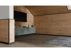 Egger Abdeckleiste Wandverkleidung Decowall AL537 Schwarz 2,4 m