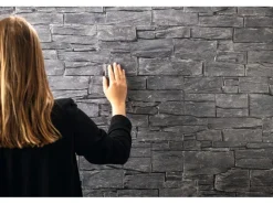 Egger Design-Wandpaneele DecoWall Narva Schiefer 125 cm x 66 cm