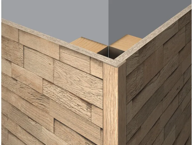 Egger Faltleiste Wandverkleidung Decowall FL007 Laxfield 2,4 m Eiche