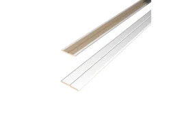 Egger Faltleiste Wandverkleidung Decowall FL201 Weiß 2,4 m