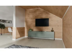 Egger Faltleiste Wandverkleidung Decowall FL201 Weiß 2,4 m