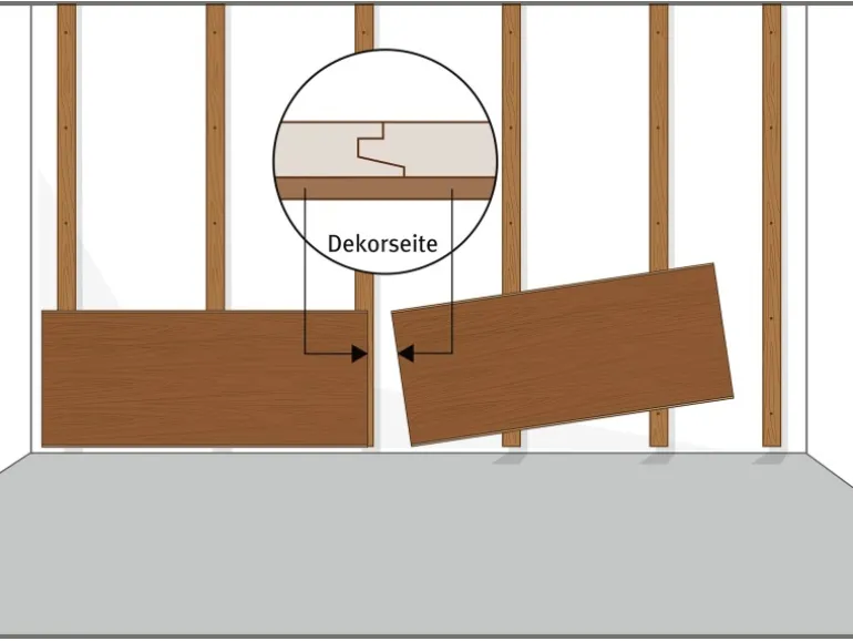 Egger Wandverkleidung Decowall DO006 Namur 1.250 x 660 x 12 mm Fichte