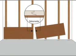 Egger Wandverkleidung Decowall DO008 Loveland 1.250 x 660 x 12 mm Eiche