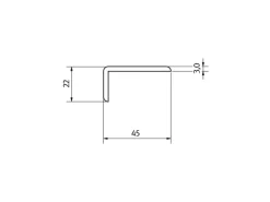 Egger Winkelleiste Wandverkleidung Decowall WL008 Loveland 2,4 m Eiche