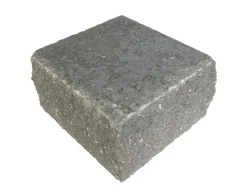 EHL Mauer Anzio-Light Anfang-/End-Halbstein 25 x 18 x 15 cm Basalt-Anthrazit