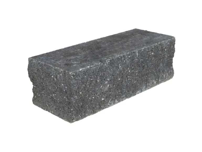 EHL Mauer Anzio-Light Anfang-/End-Normalstein 50 x 18 x 15 cm Basalt-Anthrazit
